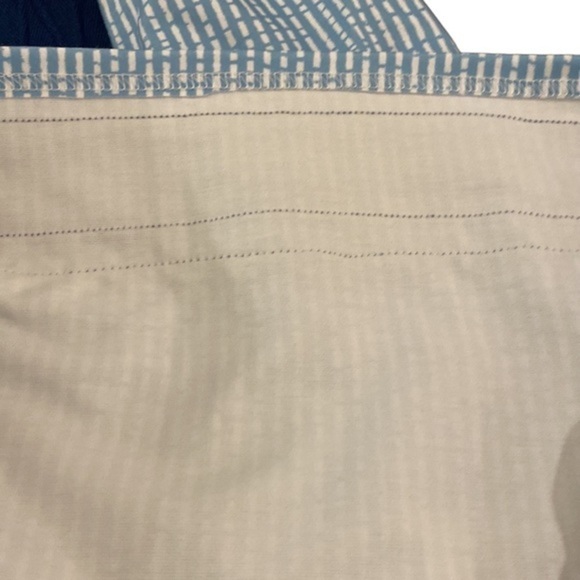 Simply Southern lined sleeveless blue & white print shift dress size Sma… - Picture 12 of 12